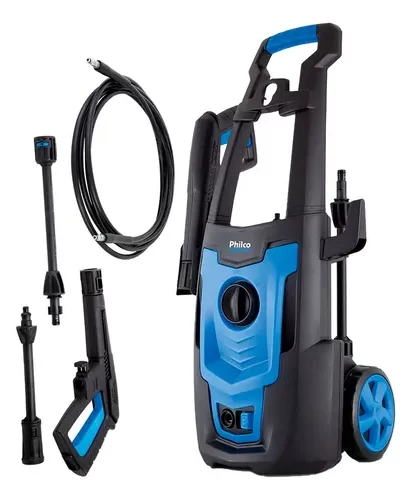 Lavadora de alta pressão Philco PLA3100 azul de 1800W com 2100psi de pressão máxima