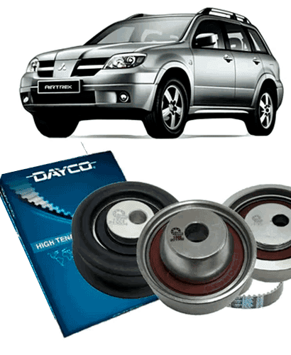 Kit Correia Dentada Mitsubishi Airtrek 2.4 16v 03/08-Grandis- Oferta